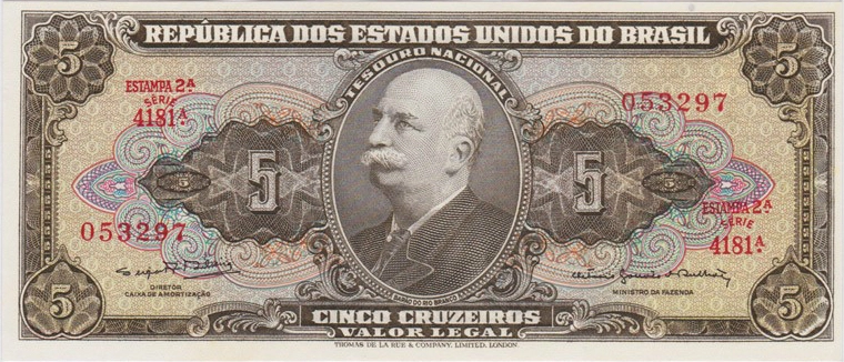 5 Cruzeiros 1942